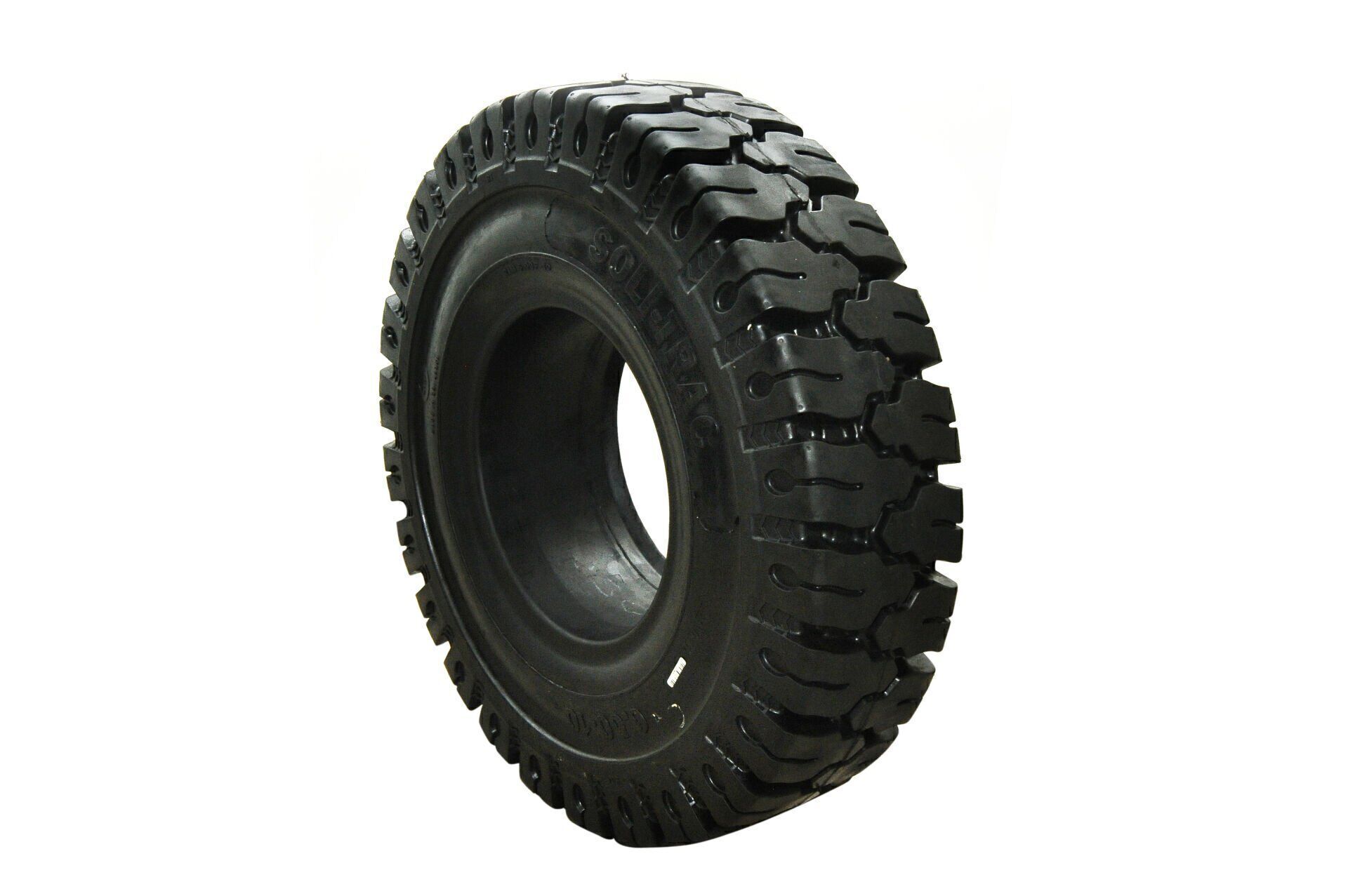 8.25-15 Siyah Segmansız Solitrac  Standart Dolgu Lastik